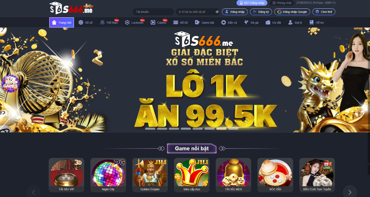 Những Trò Chơi Hấp Dẫn Tại Casino s666